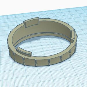 51mm Exhaust Tube Elbow 15degree Cut Short radius 3D print model