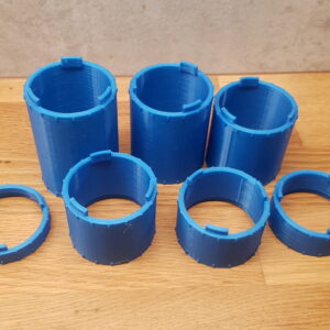 51mm Exhaust Straight Piece 3D print model