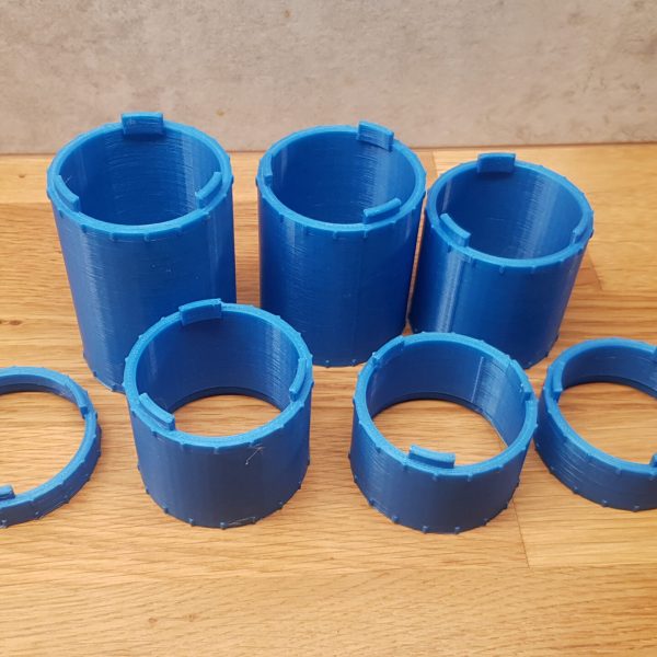 51 mm väljalasketoru sirge osa – 3D prindimudel
