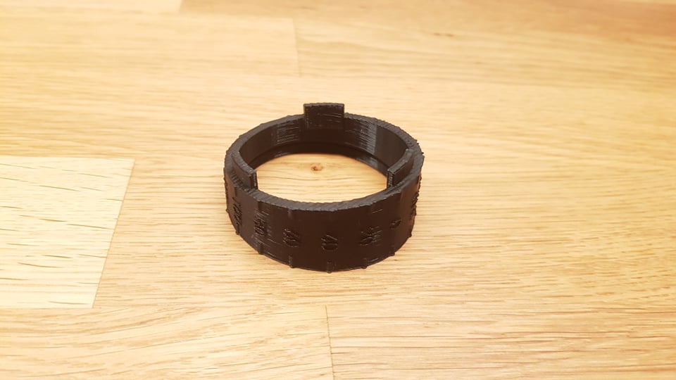 51 mm väljalasketoru pie-cut, pikk raadius – 3D prindimudel - Pilt 3