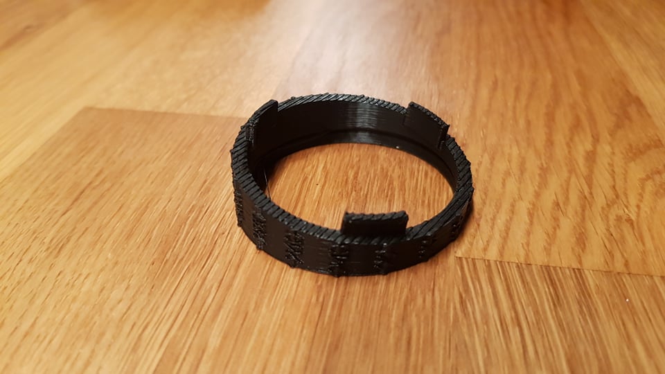 51 mm väljalasketoru pie-cut, lühike raadius – 3D prindimudel - Pilt 4