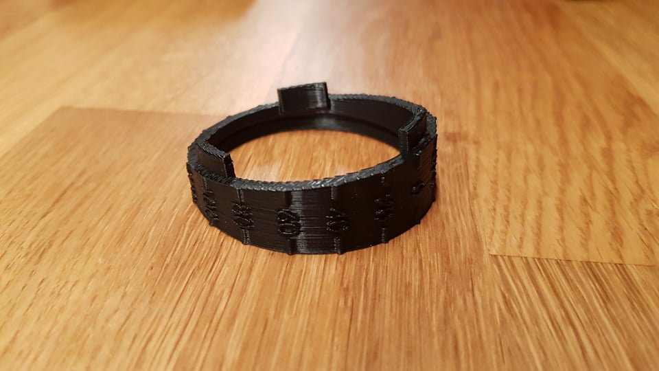 51 mm väljalasketoru pie-cut, lühike raadius – 3D prindimudel - Pilt 6