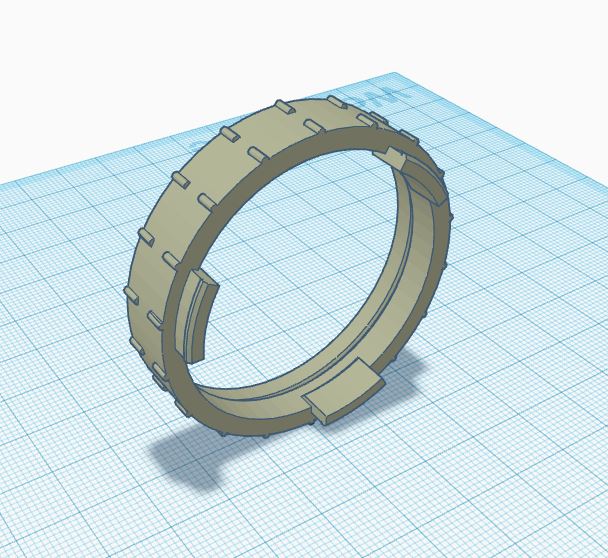51 mm väljalasketoru sirge osa – 3D prindimudel - Pilt 4
