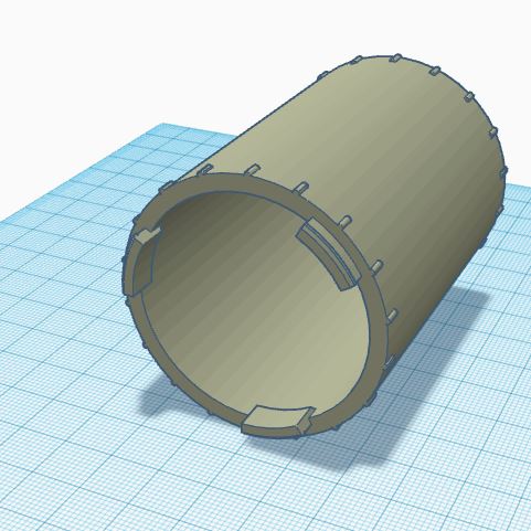 51 mm väljalasketoru sirge osa – 3D prindimudel - Pilt 6