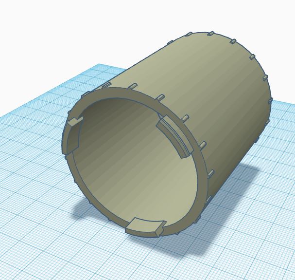 51 mm väljalasketoru sirge osa – 3D prindimudel - Pilt 2